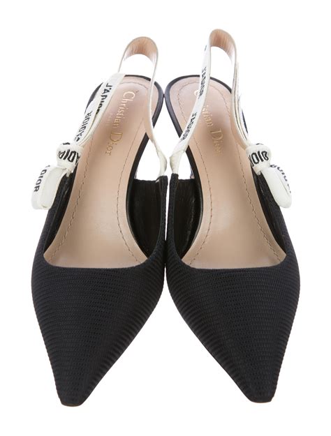 dior slingback heels sizing|dior heels jadior.